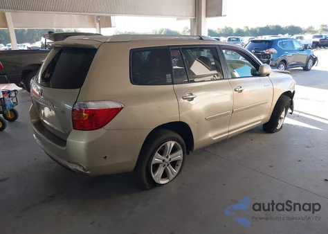 2008 Toyota Highlander Limited из США, поврежденный, VIN JTEES42A082086001